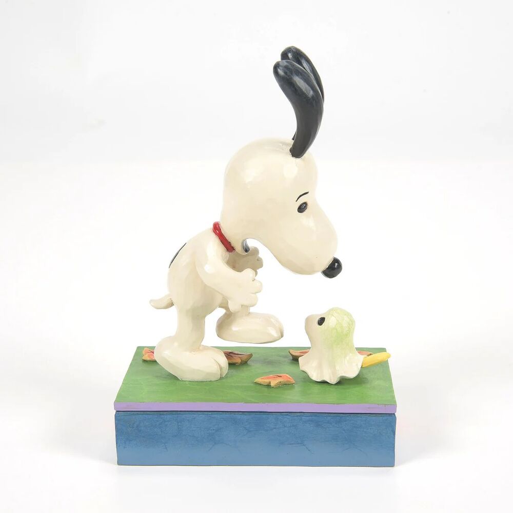 Peanuts by Jim Shore - Woodstock Scaring Snoopy