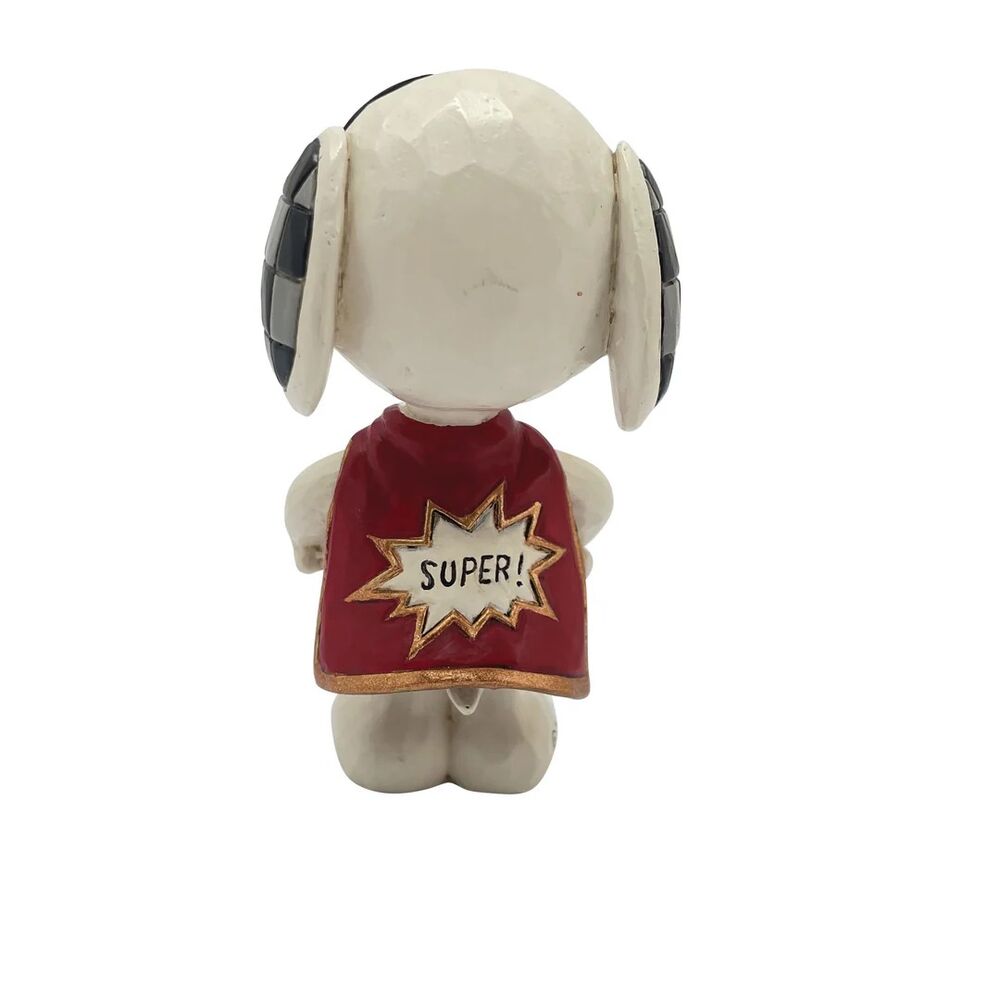 Peanuts by Jim Shore - Superhero Snoopy Mini Figurine
