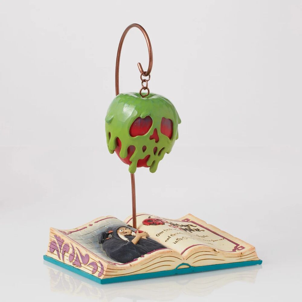Jim Shore Disney Traditions - Snow White and the Seven Dwarfs - Poisoned Apple Book