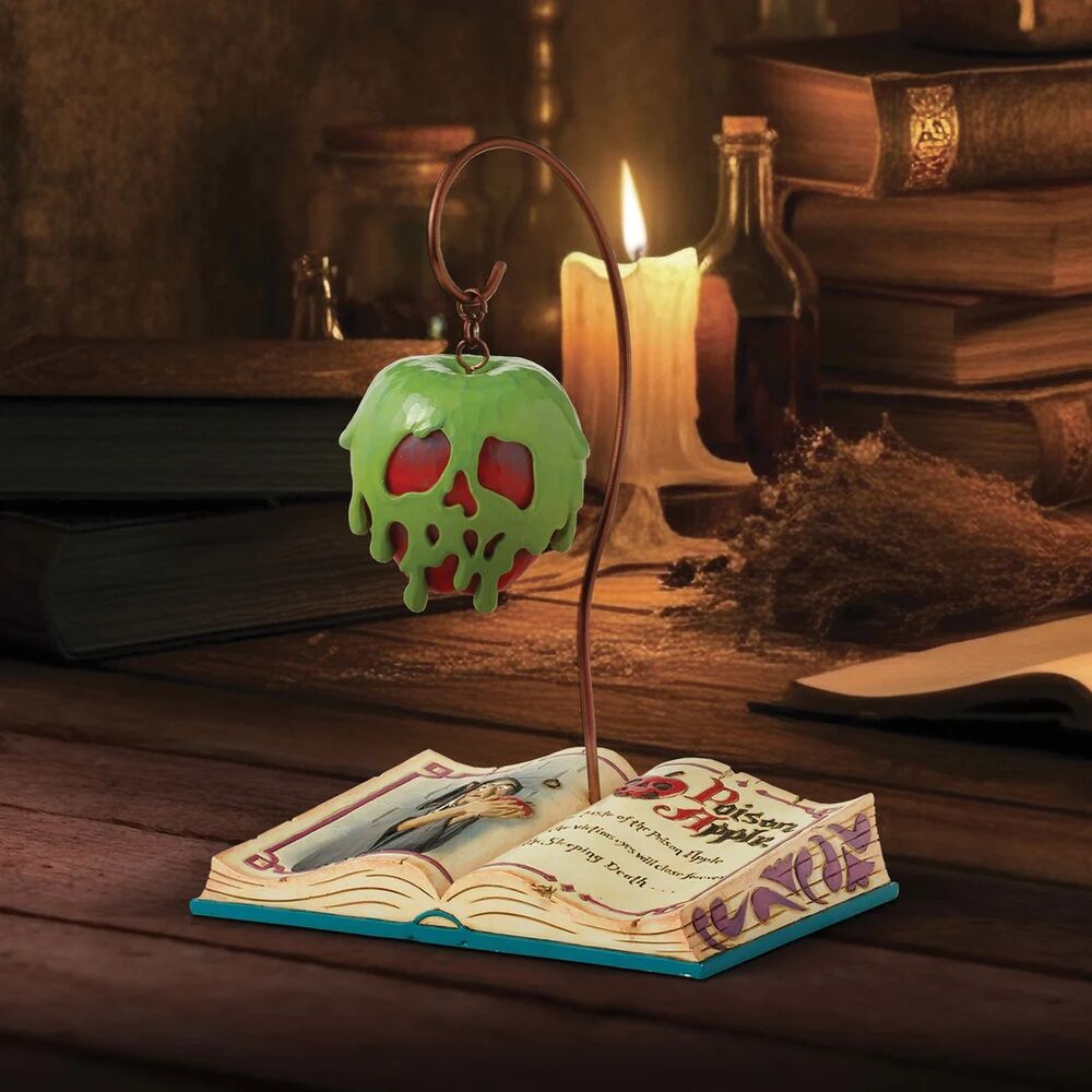 Jim Shore Disney Traditions - Snow White and the Seven Dwarfs - Poisoned Apple Book