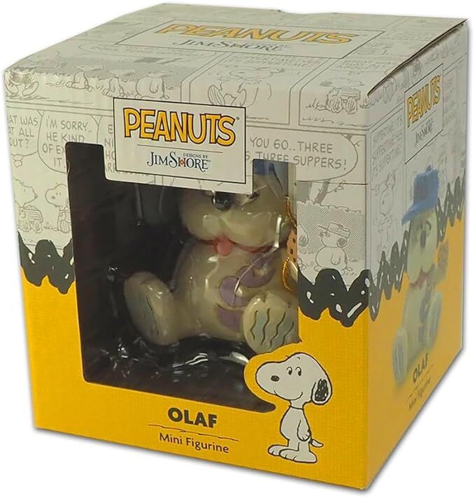 Peanuts by Jim Shore - Olaf with Cookie Mini Figurine