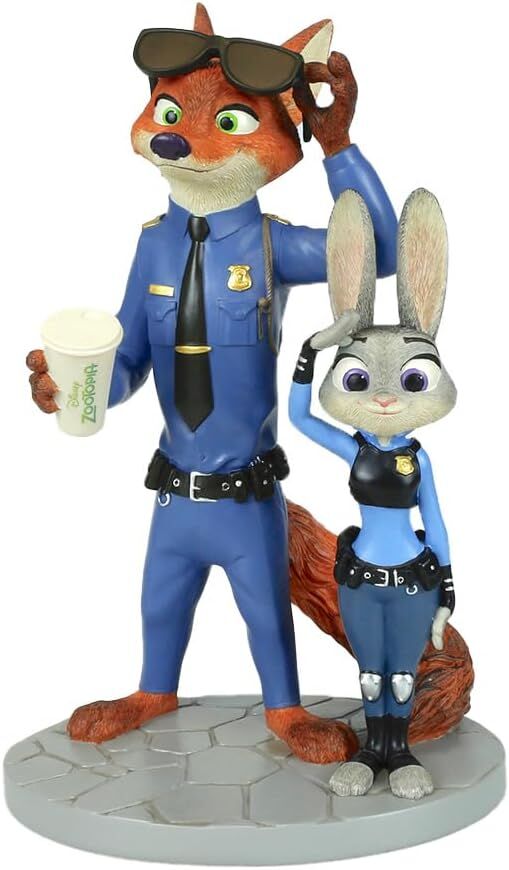 Disney Showcase - Zootopia Nick Wilde & Judy Hopps in Uniform