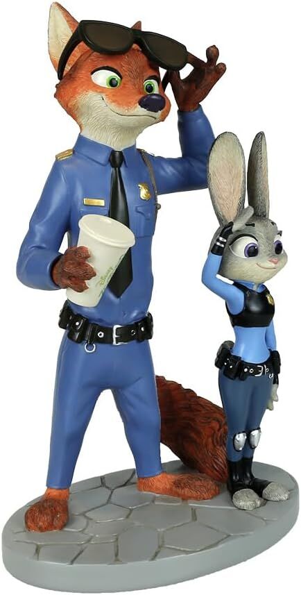 Disney Showcase - Zootopia Nick Wilde & Judy Hopps in Uniform