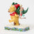 Jim Shore Disney Traditions - Winnie the Pooh Christmas - Pooh with Tree - A Tree For Two