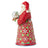 Jim Shore Heartwood Creek - Santa Holding Mini Globe