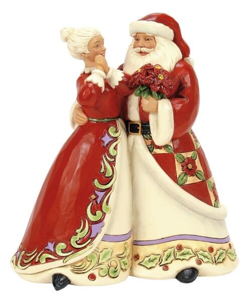 Jim Shore Heartwood Creek - Santa and Mrs. Claus
