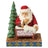 Jim Shore Heartwood Creek - Santa Kneeling Over Baby Jesus