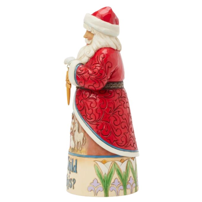Jim Shore Heartwood Creek Song Series - What Child Is This Santa