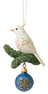 Jim Shore Heartwood Creek Twilight Blue - Blue & Gold Dove Hanging Ornament