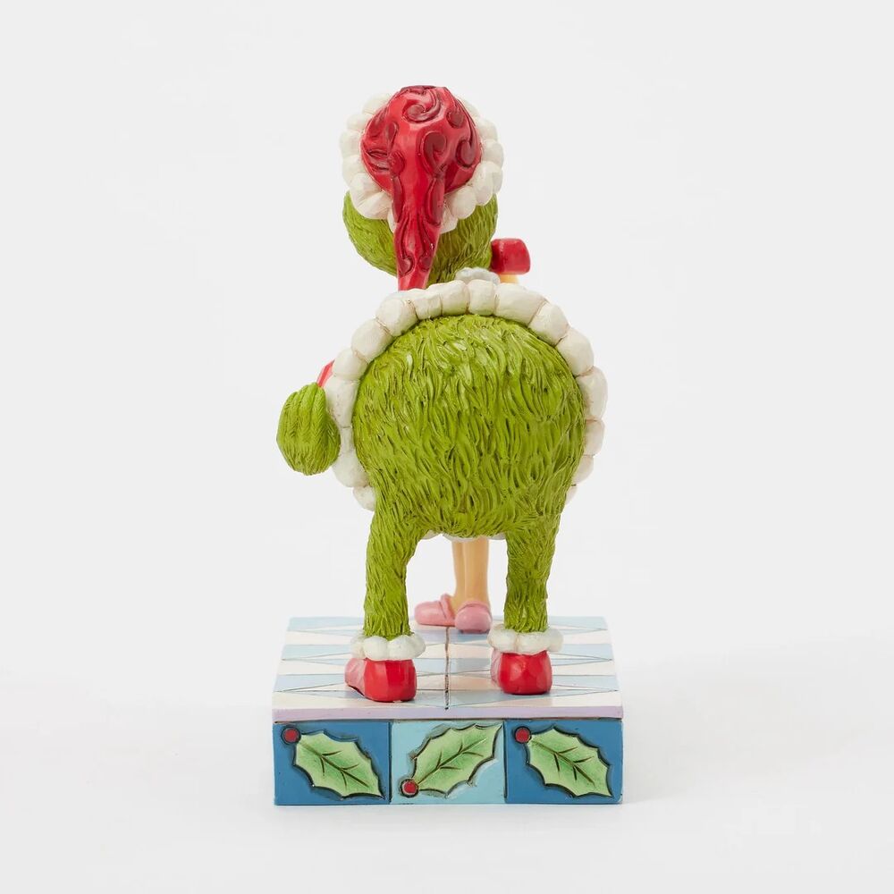 Dr Seuss The Grinch by Jim Shore - Grinch Patting Cindy Lou's Head