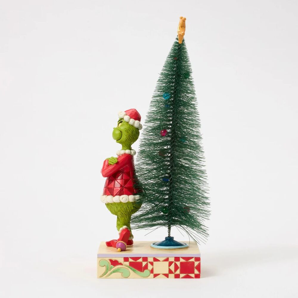 Dr Seuss The Grinch by Jim Shore - Grinch with Sisal Tree