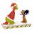 Dr Seuss The Grinch by Jim Shore - Max Holding Mirror For Grinch
