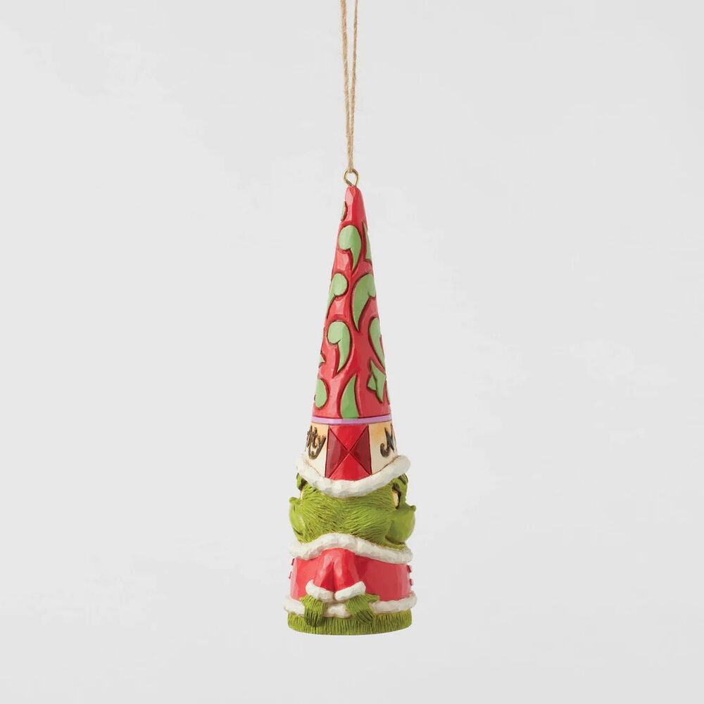 Dr Seuss The Grinch by Jim Shore - Grinch Naughty/Nice Gnome Hanging Ornament