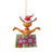 Dr Seuss The Grinch by Jim Shore - Max in Present Hanging Ornament
