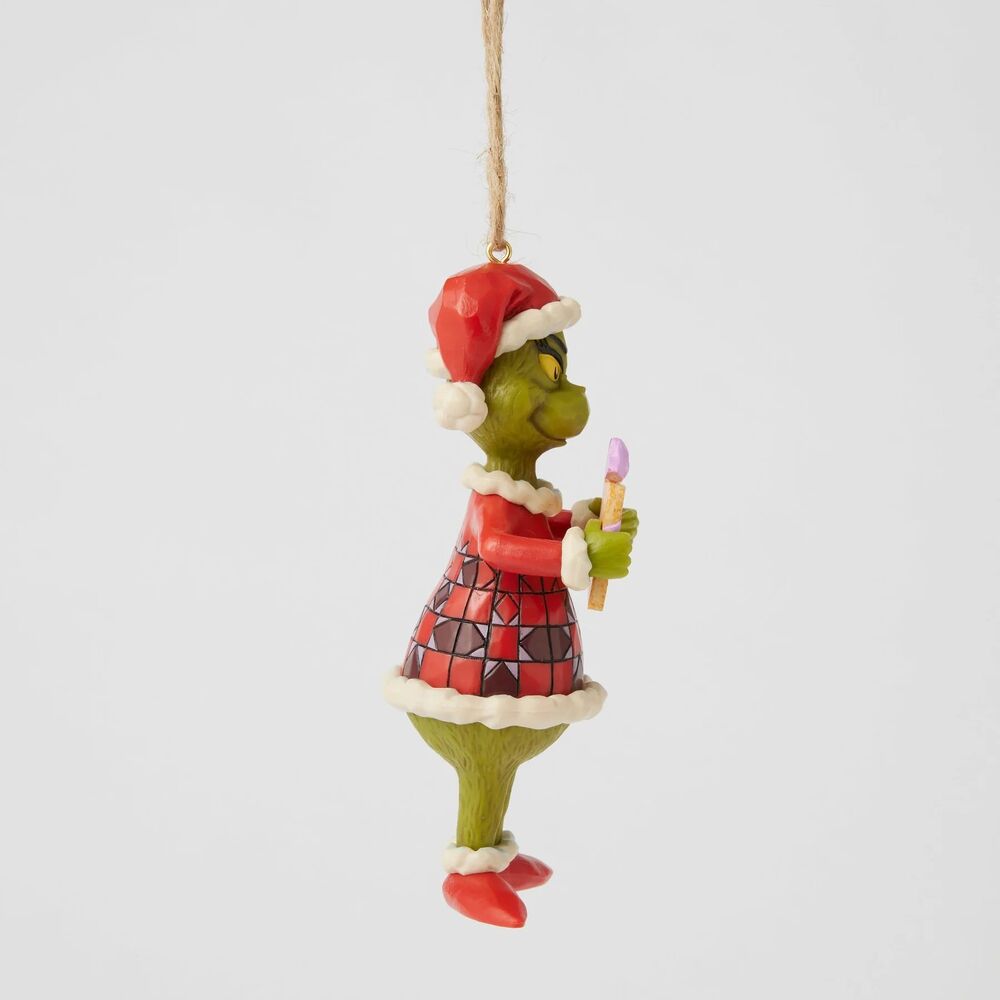 Dr Seuss The Grinch by Jim Shore - Grinch Message Hanging Ornament