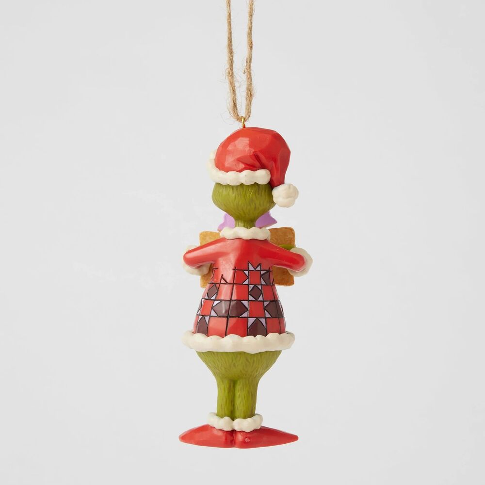 Dr Seuss The Grinch by Jim Shore - Grinch Message Hanging Ornament