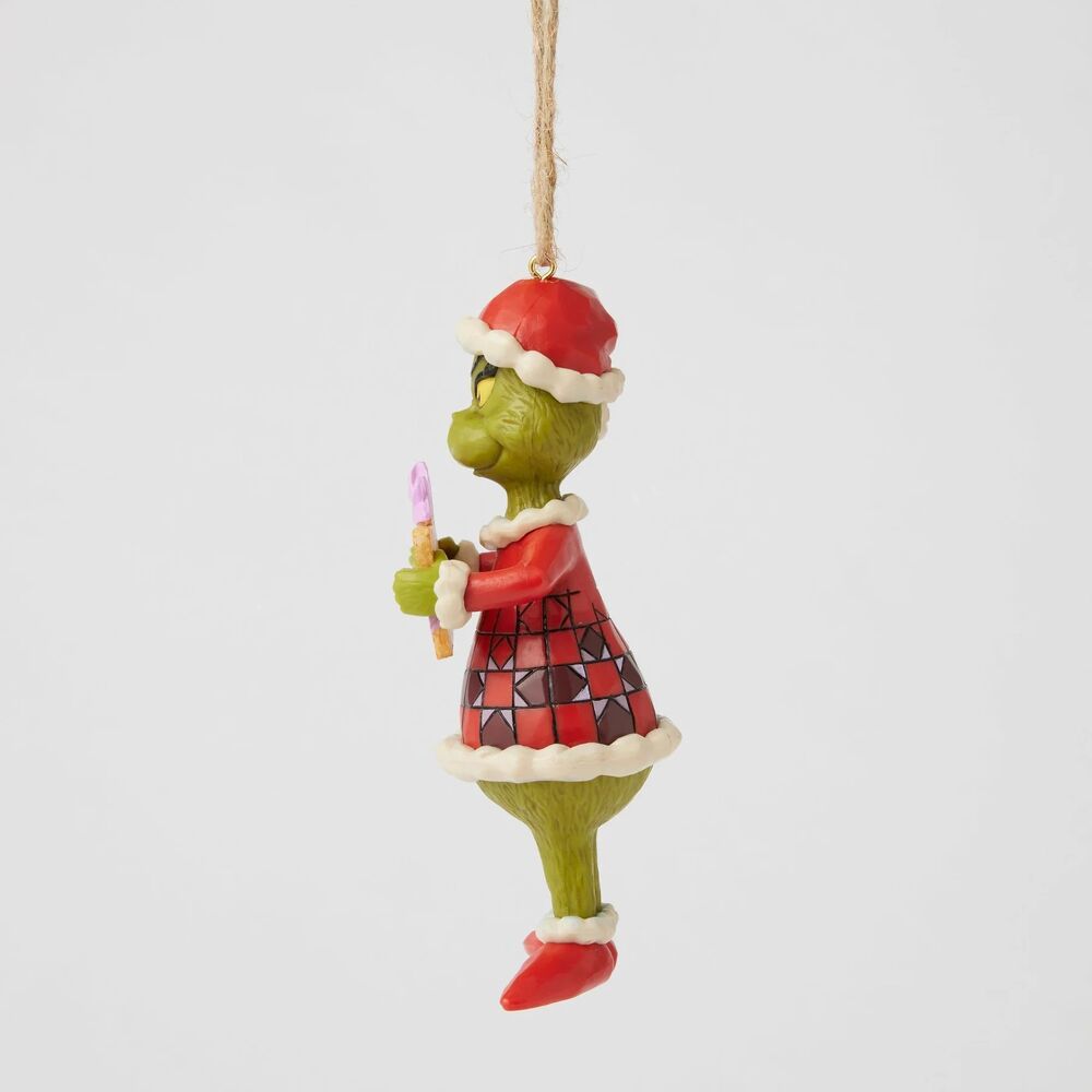 Dr Seuss The Grinch by Jim Shore - Grinch Message Hanging Ornament