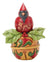 Jim Shore Heartwood Creek - Cardinal on Jingle Bell Mini Figurine