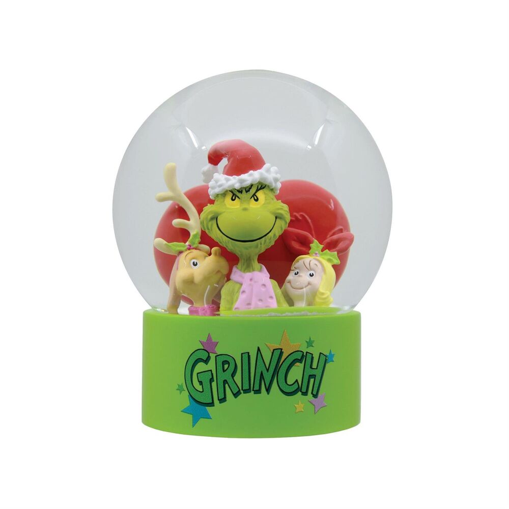 Dr Seuss The Grinch by Dept 56 - Grinch, Max & Cindy Waterball