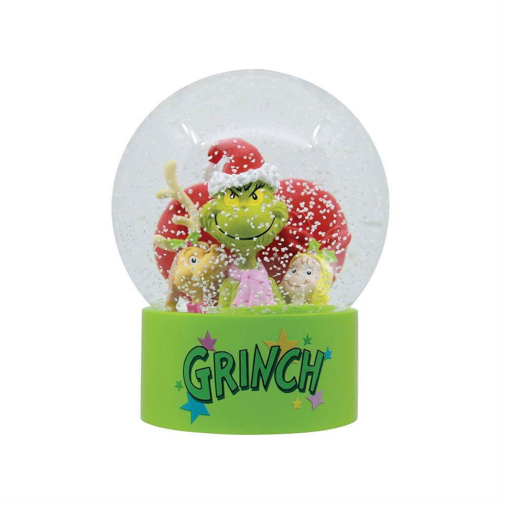 Dr Seuss The Grinch by Dept 56 - Grinch, Max & Cindy Waterball