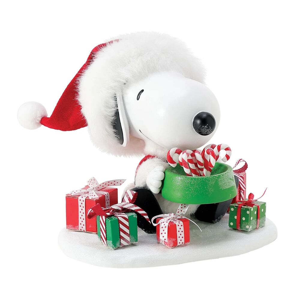 Possible Dreams Peanuts by Dept 56 - Snoopy's Bowl of Treats