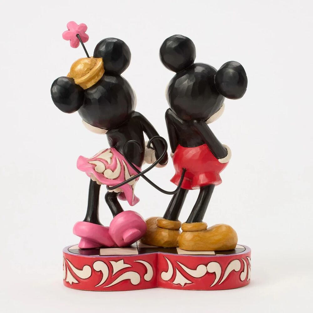 Jim Shore Disney Traditions - Mickey & Minnie Mouse - Tails of True Love