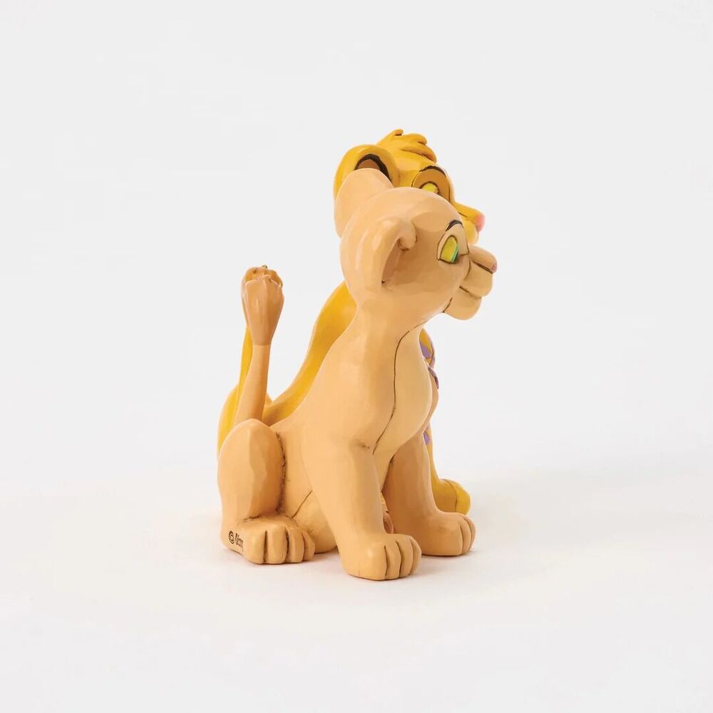 Jim Shore Disney Traditions - Simba & Nala Heart Tails - Circle of Love