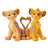 Jim Shore Disney Traditions - Simba & Nala Heart Tails - Circle of Love