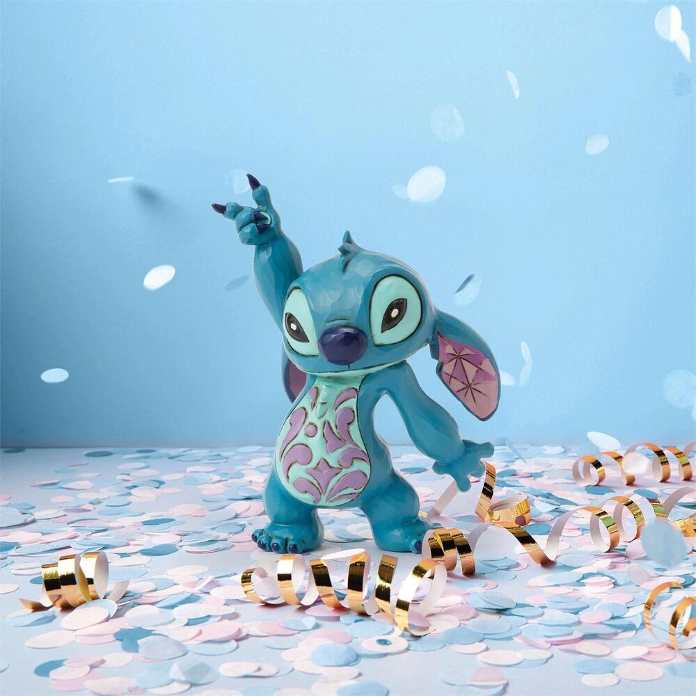 Jim Shore Disney Traditions - Lilo & Stitch - Stitch Dancing Mini Figurine