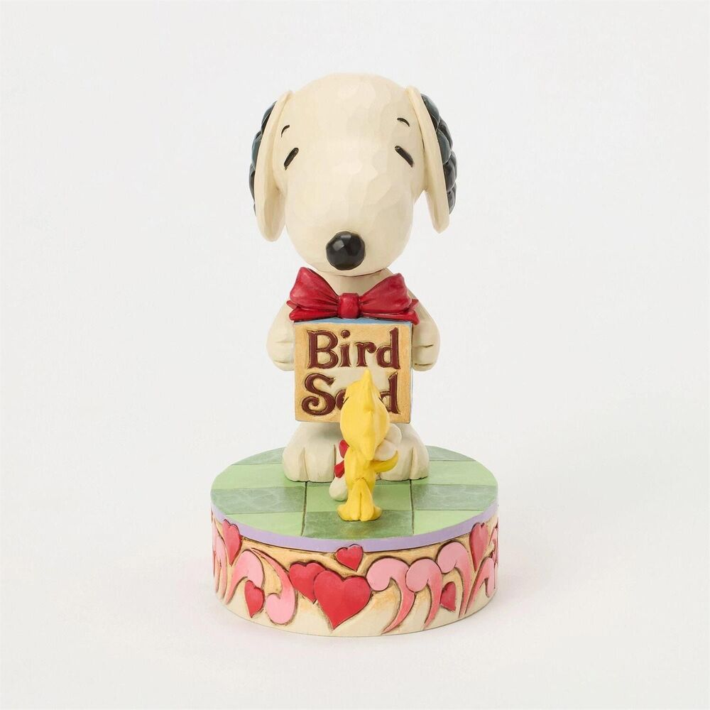 Peanuts by Jim Shore - Snoopy with Woodstock and Gifts