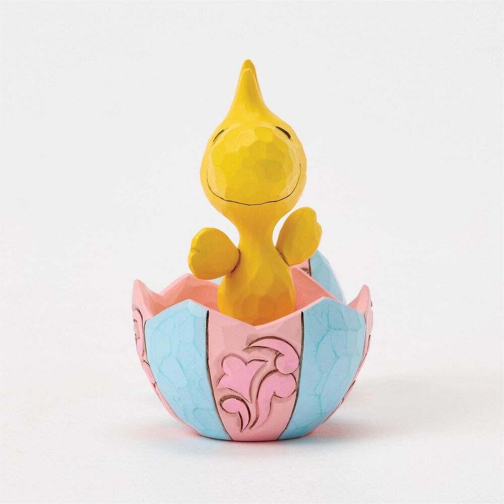 Peanuts by Jim Shore - Woodstock in Egg Mini Figurine