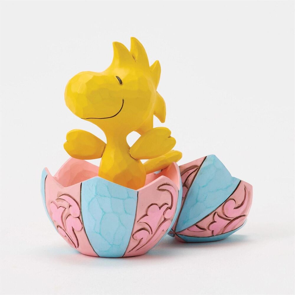 Peanuts by Jim Shore - Woodstock in Egg Mini Figurine