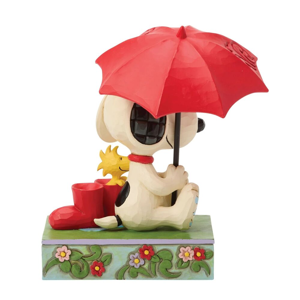 Peanuts by Jim Shore - Snoopy Holding Umbrella