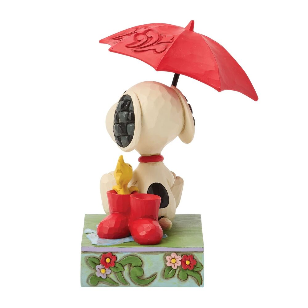 Peanuts by Jim Shore - Snoopy Holding Umbrella