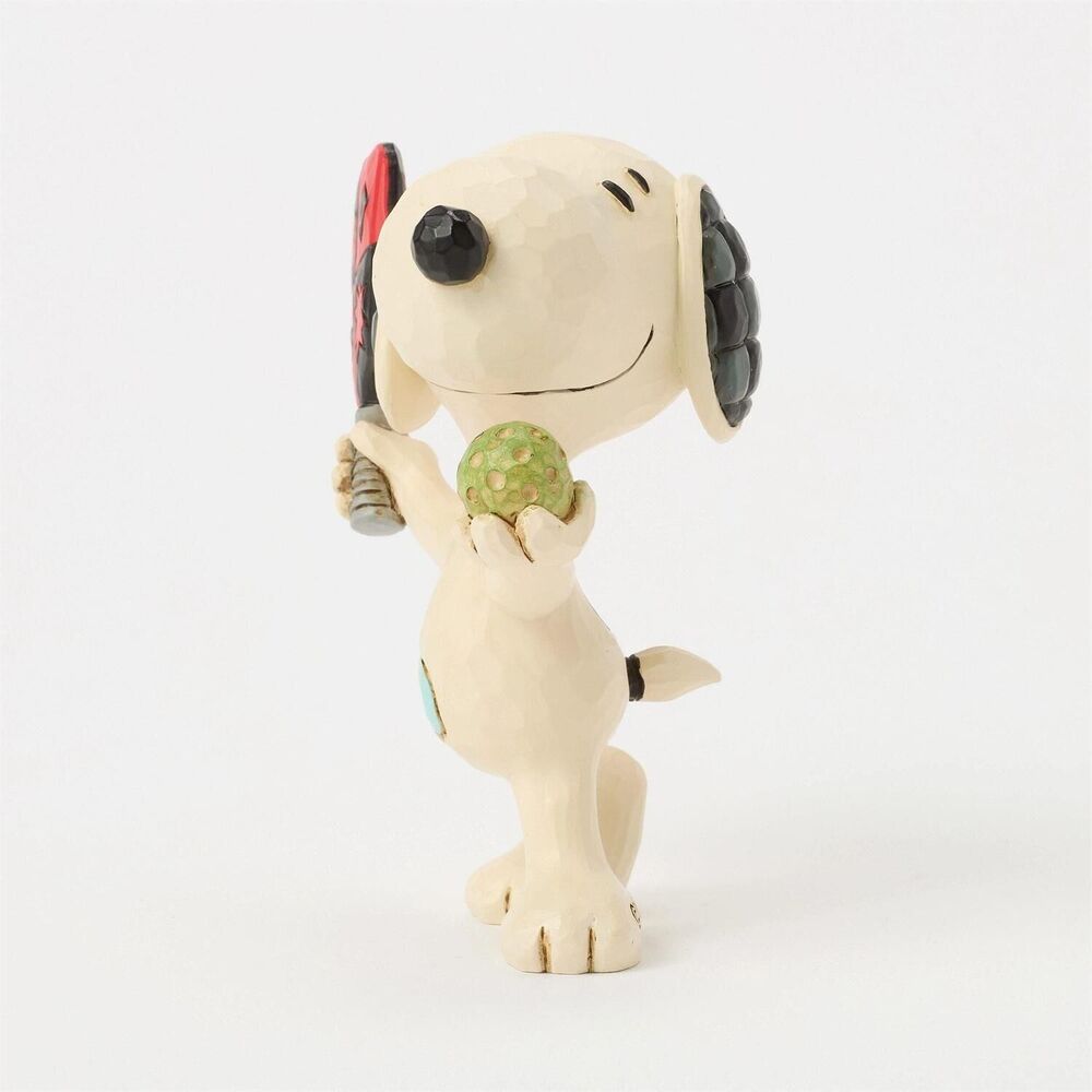 Peanuts by Jim Shore - Snoopy Playing Pickleball