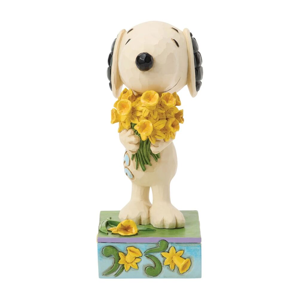 Peanuts by Jim Shore - Snoopy with Daffodils