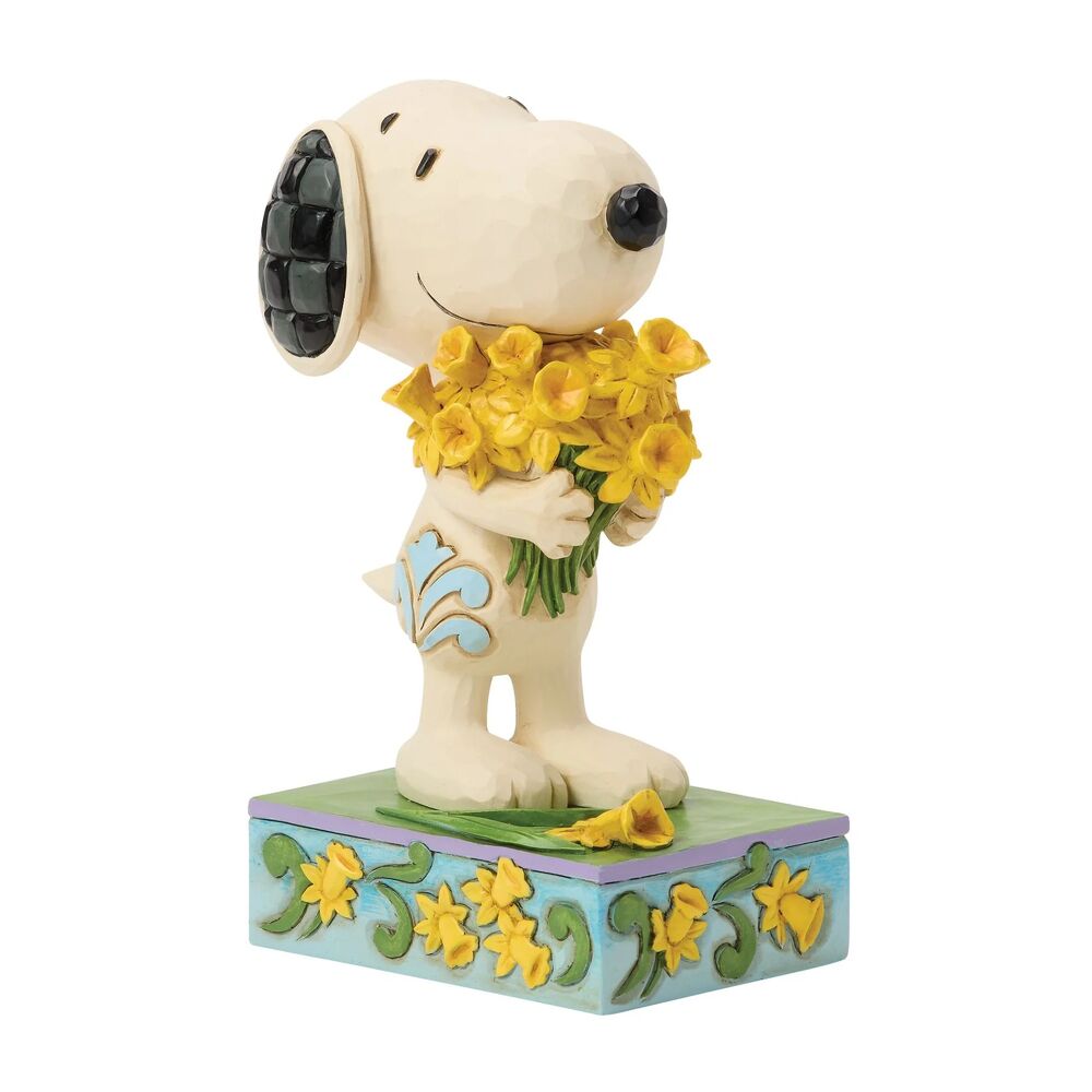 Peanuts by Jim Shore - Snoopy with Daffodils