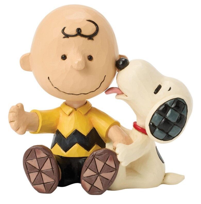Peanuts by Jim Shore - Charlie Brown with Snoopy