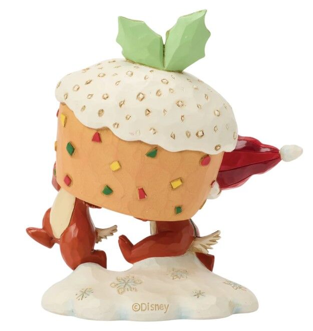 Jim Shore Disney Traditions - Chip & Dale Fruit Cake - Merry Mischief