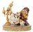 Jim Shore Disney Traditions - Beauty & the Beast - Lumiere, Mrs. Potts, Chip & Cogsworth - The Heart of the Castle