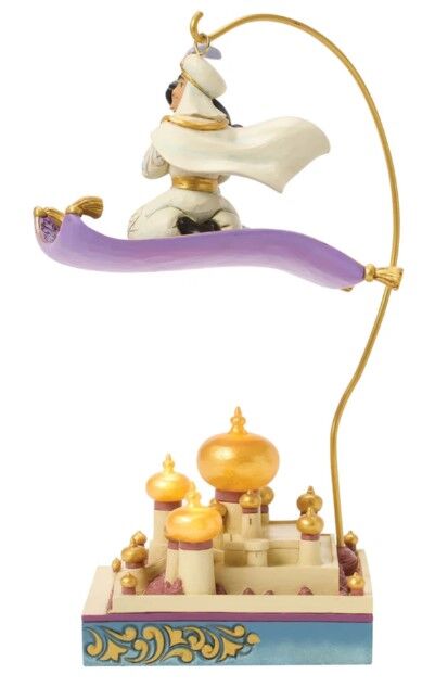 Jim Shore Disney Traditions - Aladdin - Aladdin & Jasmine Magic Carpet - Magic in the Moonlight