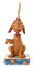 Dr Seuss The Grinch by Jim Shore - Max with Bell on Tail