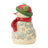 Jim Shore Heartwood Creek - Snowman Pom Pom Hat Mini Figurine