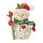 Jim Shore Heartwood Creek - Snowman with Bird on Stick Pint Sized Figurine