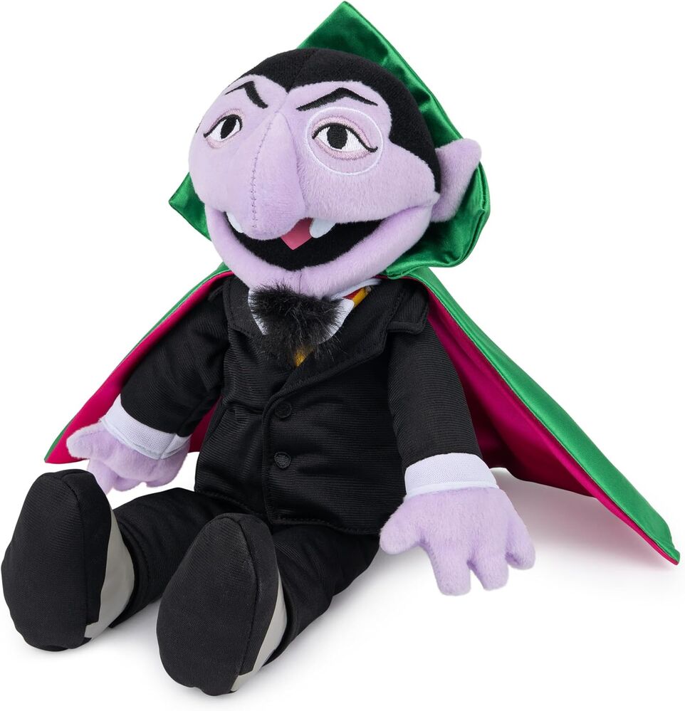 Sesame Street Soft Toy - Count Von Count 36cm