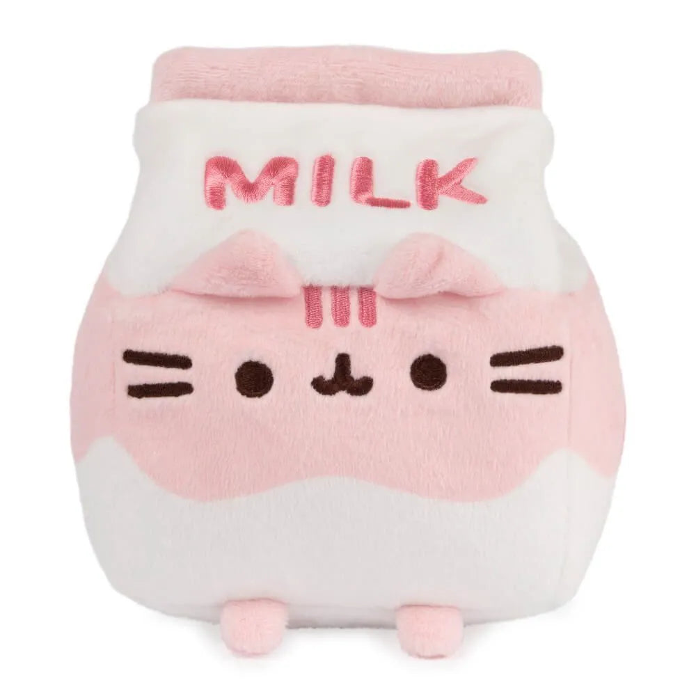 Pusheen Plush Sips - Strawberry Milk