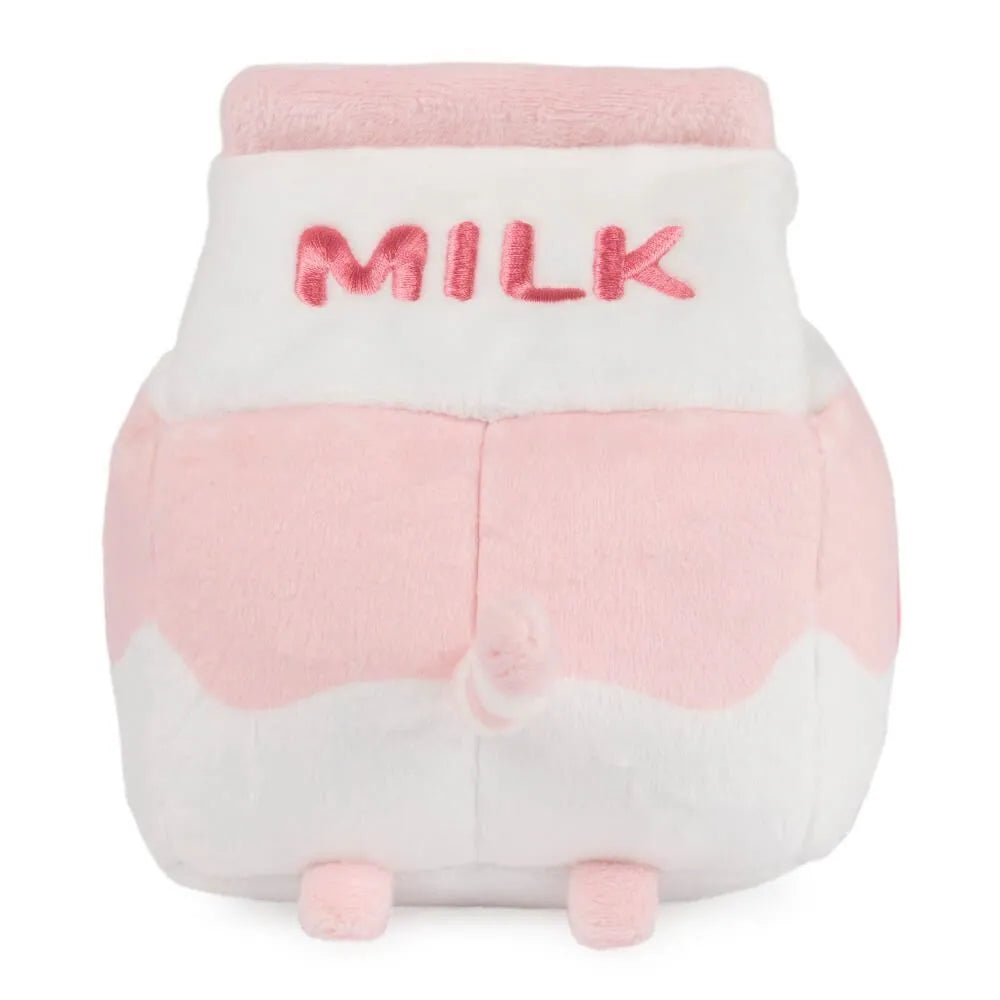 Pusheen Plush Sips - Strawberry Milk
