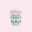 Pusheen Plush Sips - Boba Tea
