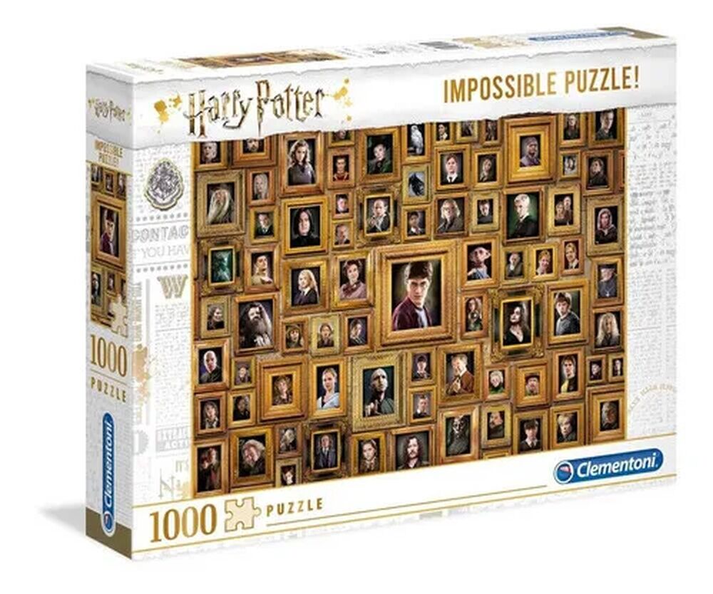 Clementoni Puzzle 1000pc - Harry Potter and the Chamber of Secrets Impossible Puzzle!