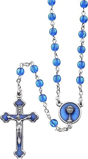 Roman Inc - Rosary Beads Blue